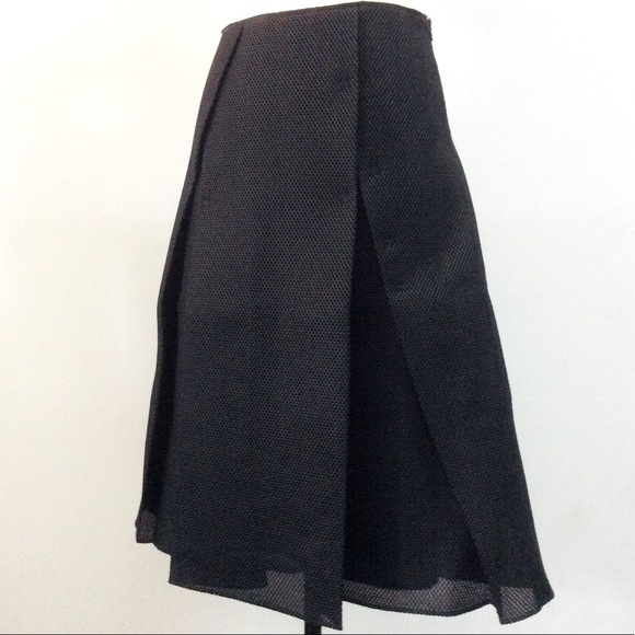 The PEOPLE’S (8) A-Lined Mesh SKIRT, Box Pleated. - Picture 2 of 6